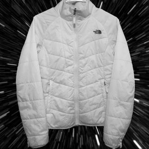 (WHITE) Women’s North Face Jacket , Not Thick